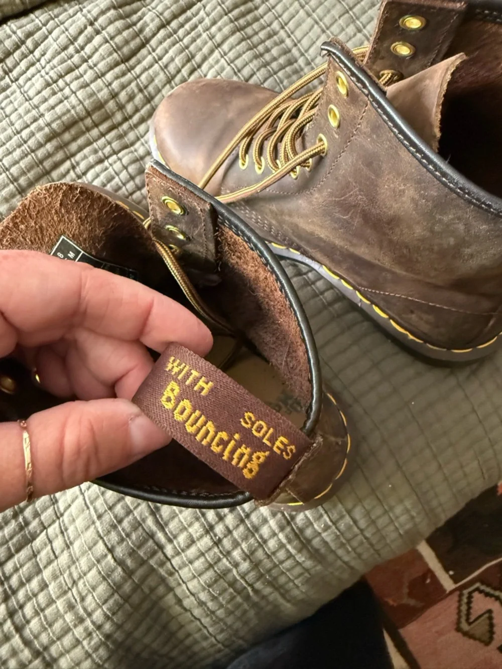 Doc Marten lace up boot 1460 (crazy horse) - Picture 9 of 10